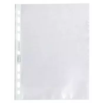 Exacompta Forever A5 hulede lommer 50 stk. transparent granuleret 0,06 mm