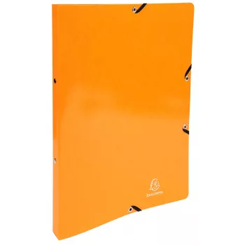 Exacompta Iderama ringbind A4, 2 ringe 15 mm, med elastik, orange (8701590)