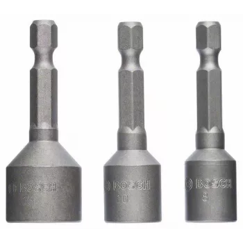 Bosch Impact Socket Set 3-dele 50 mm 8 10 13 mm 2608551078