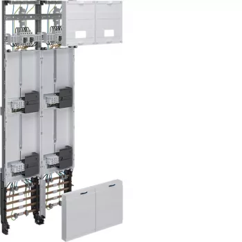 Hager univers Z komplet målerfelt 4 målerpladser 3-faset 1350mm ZK53X7T