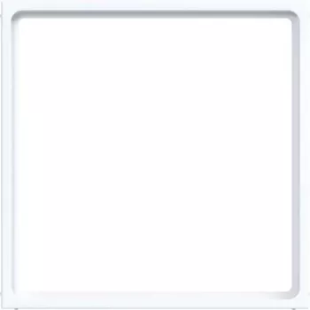 Hager WAF7074WG mellemring til centerplade 51x51mm polarhvid