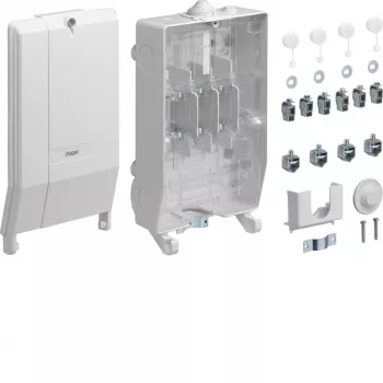 HAGER ZAN334C husstikdåse K3 250A IP54 RAL7035