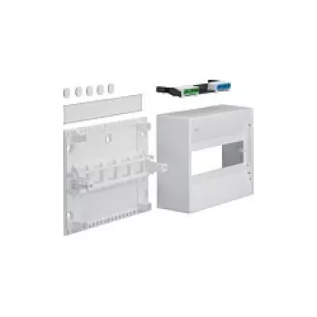 Hager GD110N Gamma minifordeler, 10 moduler, IP30, 1xPE 1xN