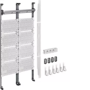 Hager komplet multimediefelt UF32NW universZ 1050 mm 2-felt uden UF32NW