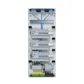 Hager VA60BV1 Volta APV overfladefordeler 5x12 PLE 3 RCD-kredse 60 moduler IP30 hvid