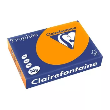 Clairefontaine Trophee Intense Orange Kopipapir A4 80 g/m² 500 ark