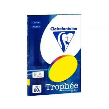 Clairefontaine Trophee kopipapir lysegrøn A4 80 g/m² 100 ark