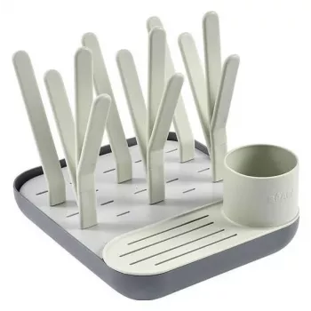 Beaba Forest Flaske-Afdrypningsstativ, Misty/Mineral (911731)