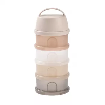 BLACK + BLUM BEABA Formula Dispenser 4 rum Transparent Clay