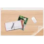CEP Office Solution skrivebordsunderlag plast hvid/bøg 65x50 cm