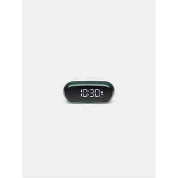 Lexon Minut Mini Alarm Clock Dark Green LR154DG1