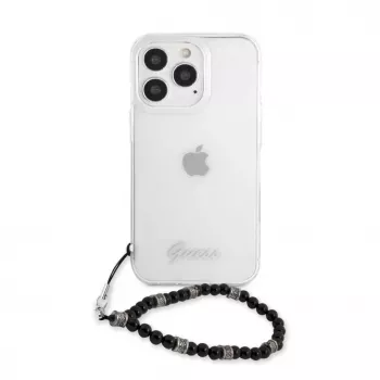 Guess GUHCP13LKPSBK Black Pearl Hard Case til Apple iPhone 13 Pro / 13 6,1