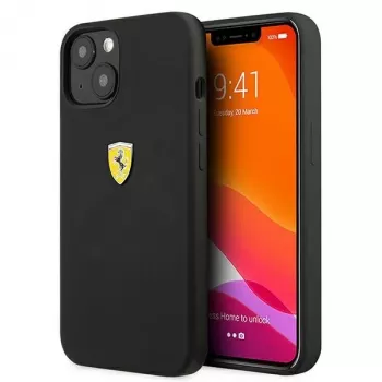 Ferrari FESSIHCP13SBK iPhone 13 mini 5,4 inch sort hardcase silikone bagcover