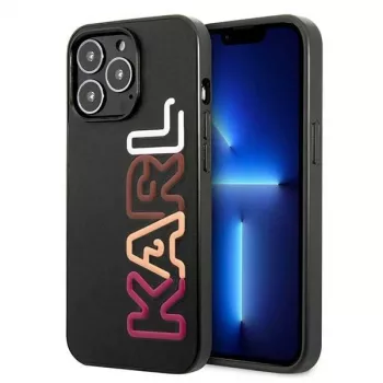 Karl Lagerfeld KLHCP13LPCOBK hardcase til iPhone 13 Pro / iPhone 13 6,1 inch sort Multipink Brand