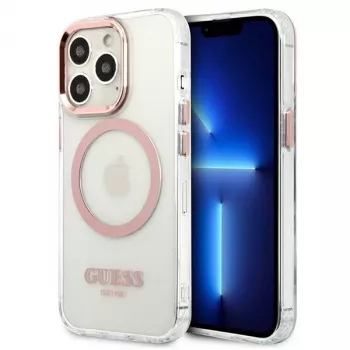 Guess Metal Outline MagSafe hardcase til iPhone 13 Pro / 13 6,1