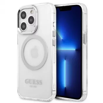 Guess GUHMP13LHTRMS Metal Outline MagSafe hardcase til iPhone 13 Pro / iPhone 13 6,1