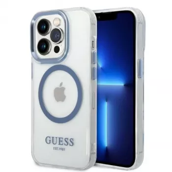 Guess Metal Outline MagSafe hardcase til Apple iPhone 14 Pro Max 6,7