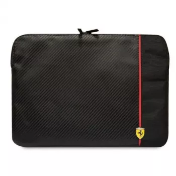 Ferrari Sleeve FECS14AXBK 14 inch Carbon & Smooth laptop-sleeve sort
