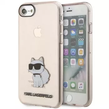 Karl Lagerfeld KLHCI8HNCHTCP Ikonik Choupette hardcase til iPhone 7/8/SE 2020/SE 2022, pink