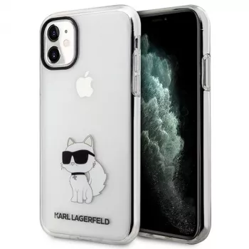 Karl Lagerfeld Ikonik Choupette hardcase til Apple iPhone 11 / XR 6,1 inch transparent