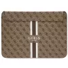 Guess Sleeve GUCS16P4RPSW 16 inch Brown 4G Printed Stripes