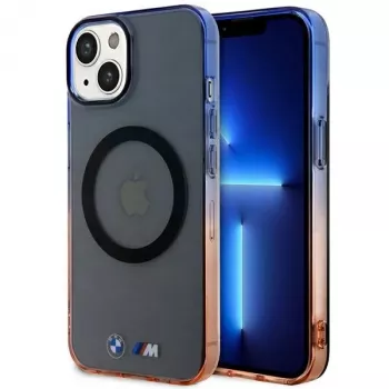 BMW iPhone 13/14/15 grå hardcase Gradient Bumper MagSafe
