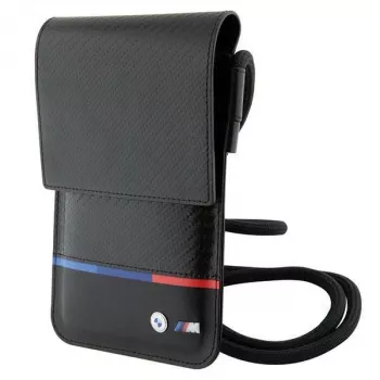 BMW Carbon Tricolor Line tegnebogstaske sort