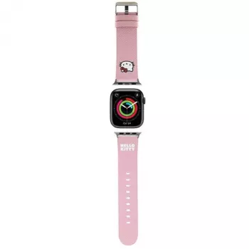 Hello Kitty HKAWMPGKHP silikone-armbånd til Apple Watch 38/40/41mm pink