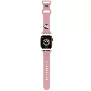 Hello Kitty HKAWMSCHBLP silikone-armbånd til Apple Watch 38/40/41mm pink