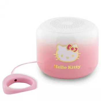 Hello Kitty Bluetooth 5.0-højttaler HKWSBT6GKEP pink elektropletteret gradient