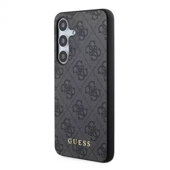 Guess GUOHCSA35G4GFGR hardcase til Samsung Galaxy A35 5G, sort, 4G Metal Gold Logo