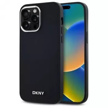 DKNY DKHMP14XPSCMCLK hardcase til iPhone 14 Pro Max 6,7 inch sort Plain Logo MagSafe