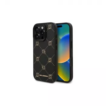 Karl Lagerfeld MagSafe Karl Head Case for iPhone 16 Pro Max (Black)