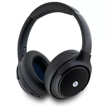 BMW over-ear Bluetooth-hovedtelefoner med aktiv støjreduktion, sort, metallogoer