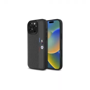 BMW M Perforated Tricolor Detail Line hardcase til Apple iPhone 16 Pro Max 6,9