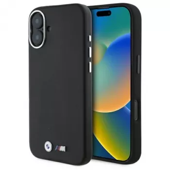 BMW M Collection Smooth Full Wrapped Metal MagSafe hardcase til iPhone 16 Plus 6,7