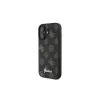 Guess Peony Script MagSafe-cover til iPhone 16 Plus (sort)
