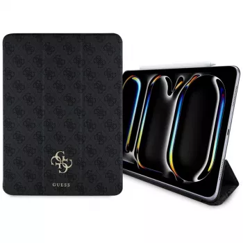 Guess GUFC13PM24PS4SGK iPad Pro 13 M4 2024 / M5 2025 sort magnetisk 4G Big Logo folio-cover