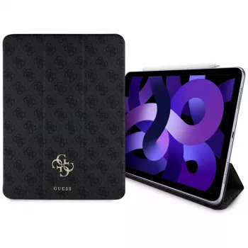 Guess GUFC13RM24PS4SGK iPad Air 13 M2 2024 / M3 2025 / M4 2026 sort magnetisk 4G Big Logo folio-cover
