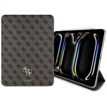 Guess GUFC13PM24PS4SGW iPad Pro 13 M4 2024 / M5 2025 brun magnetisk 4G Big Logo folio-cover