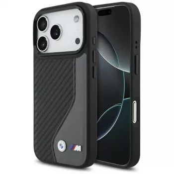 BMW M Carbon Logo MagSafe-cover til iPhone 17 Pro antracit