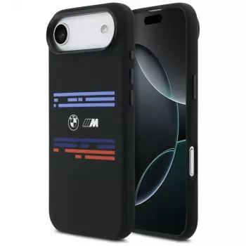 BMW M Silicon Horizontal Line MagSafe-cover til iPhone Air sort