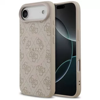 Guess 4G Ring Classic Logo MagSafe-cover til iPhone Air pink