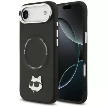 KARL LAGERFELD Choupette Pin MagSafe Case til Apple iPhone Air, sort