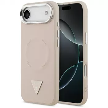 Guess Triangle Logo MagSafe Case til iPhone Air (pink)