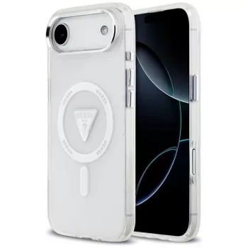 Guess IML Gradient Triangle Logo MagSafe Case til iPhone Air transparent