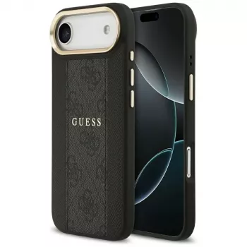 Guess 4G Stripe MagSafe Case til iPhone Air, sort