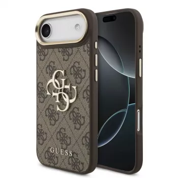 Guess 4G Big 4G Classic Logo-cover til iPhone Air (brun/guld)