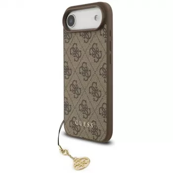 Guess 4G Charms Collection MagSafe-cover til iPhone 13 Pro Max (brun)