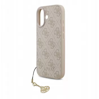 Guess 4G Charms Collection MagSafe-cover til iPhone 17 (pink)